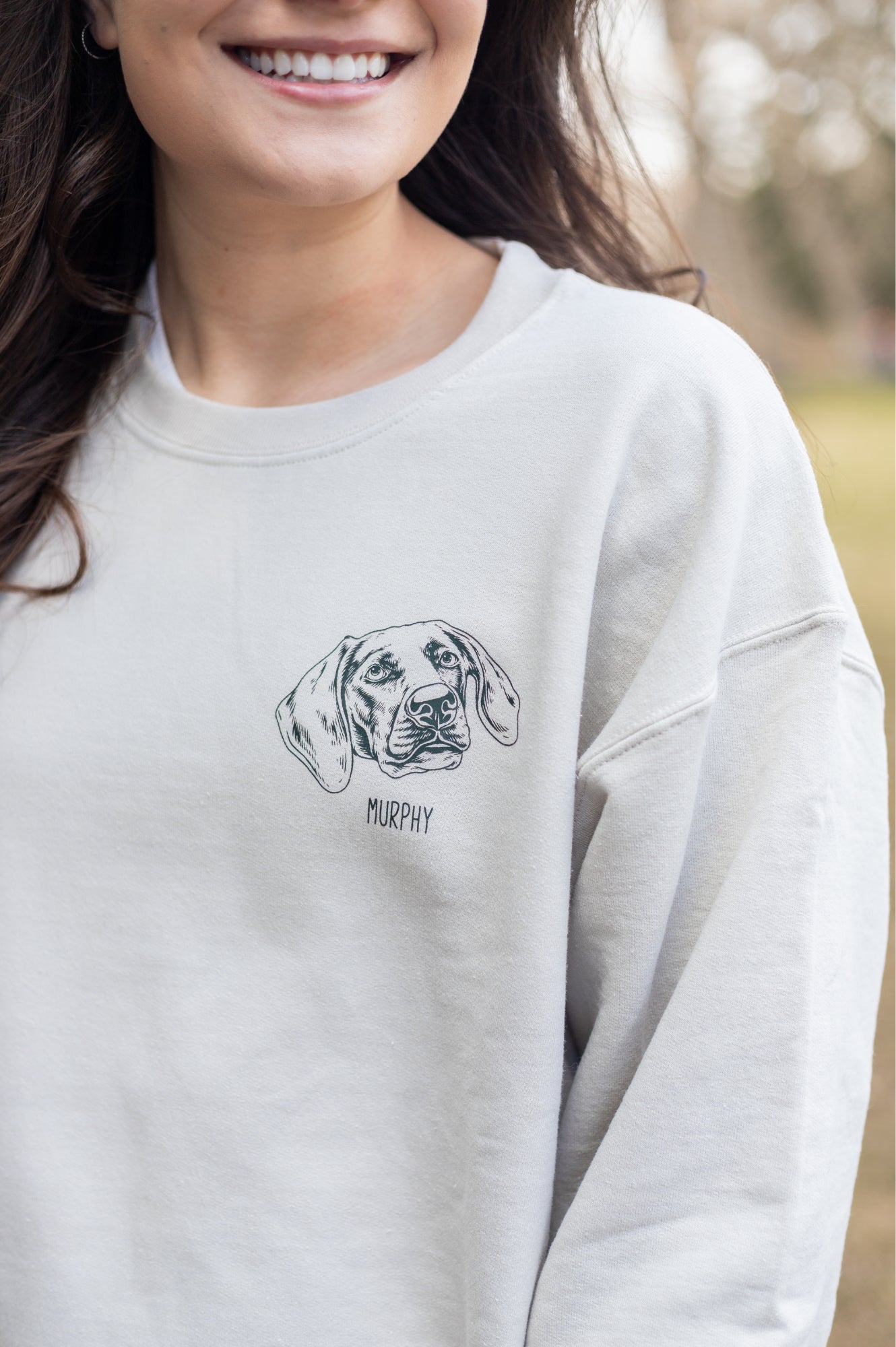 Custom Pet Portrait Sweatshirt