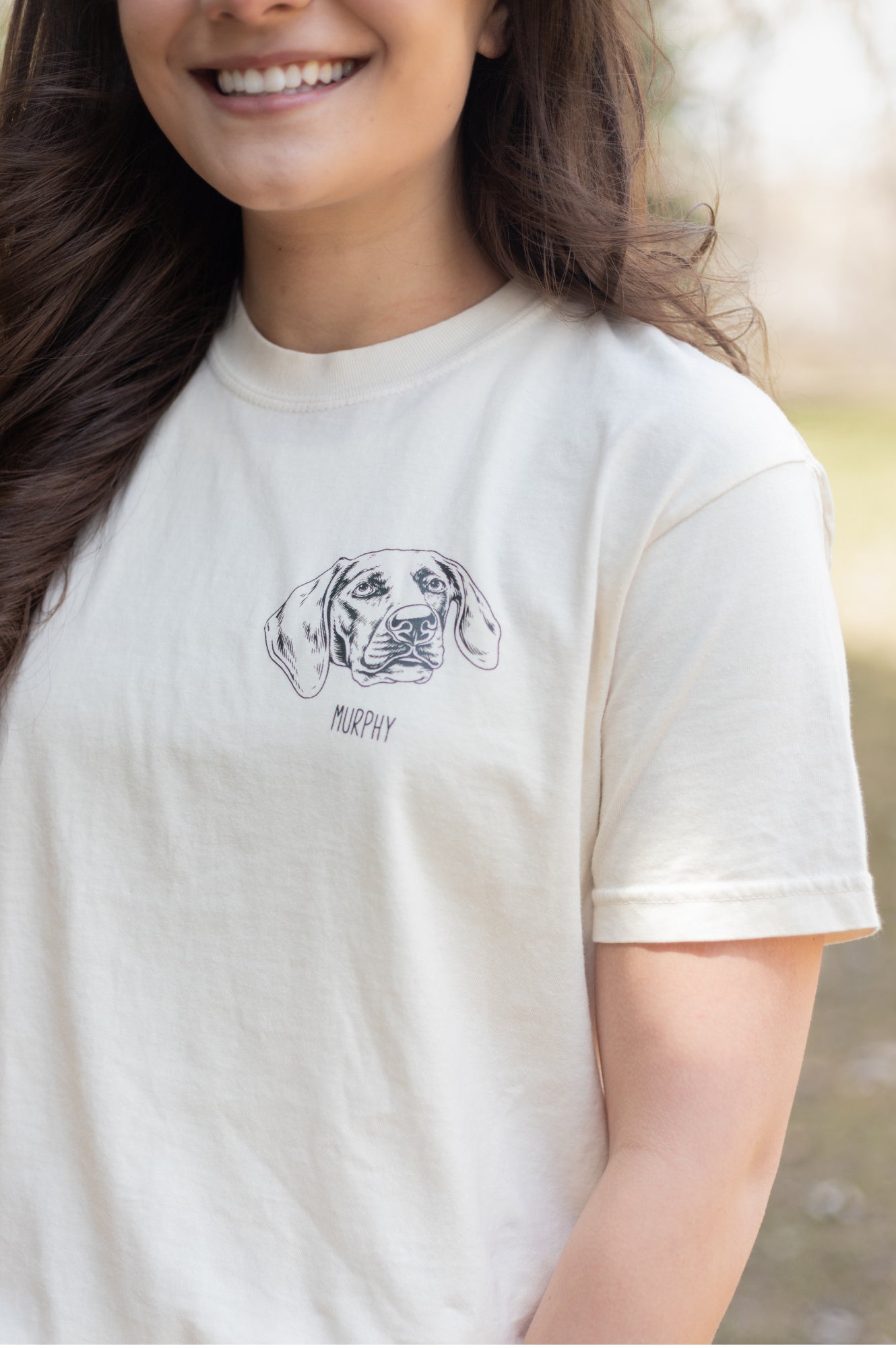 Custom Pet Portrait T-Shirt