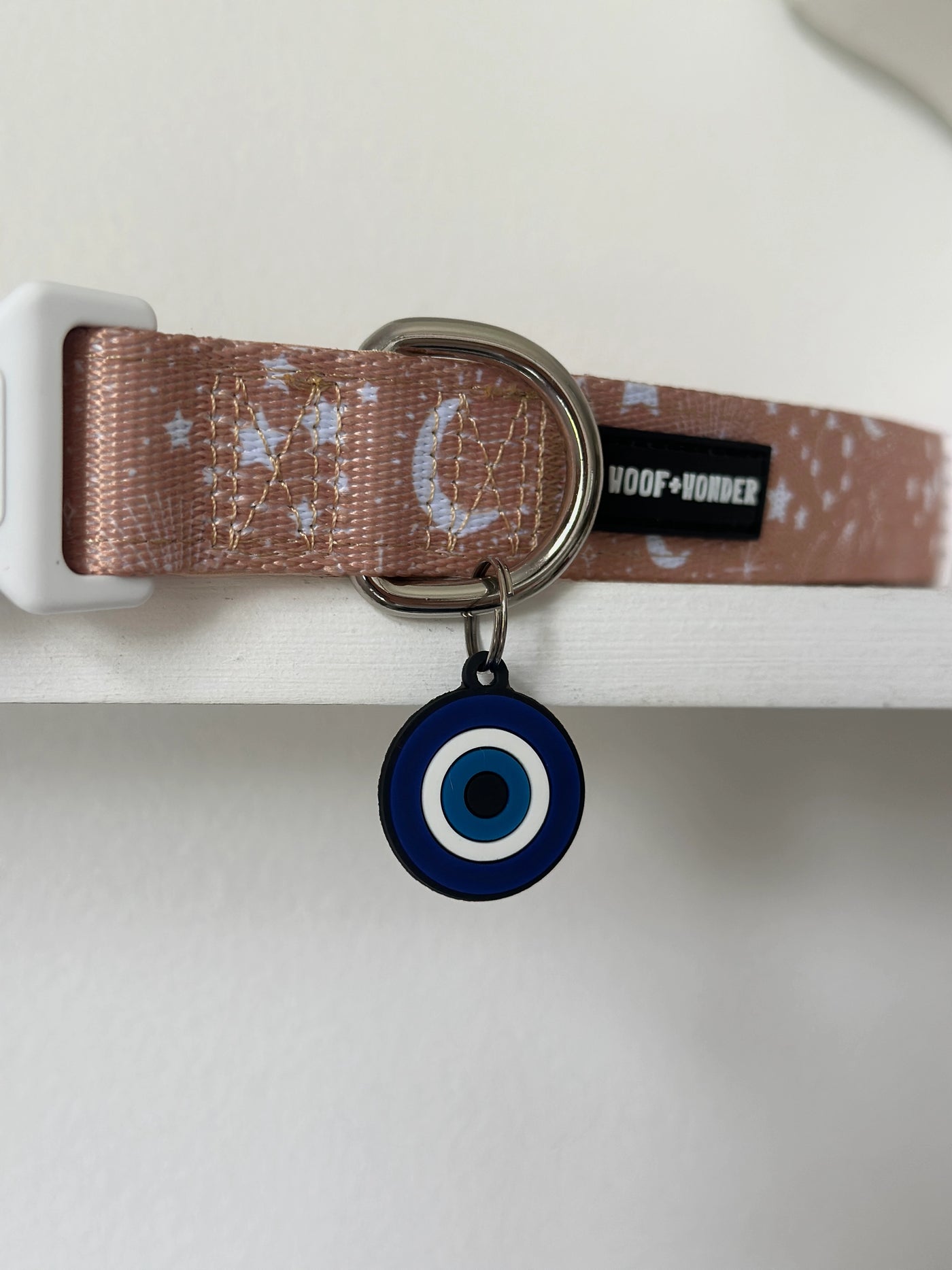 Evil Eye Dog Charm
