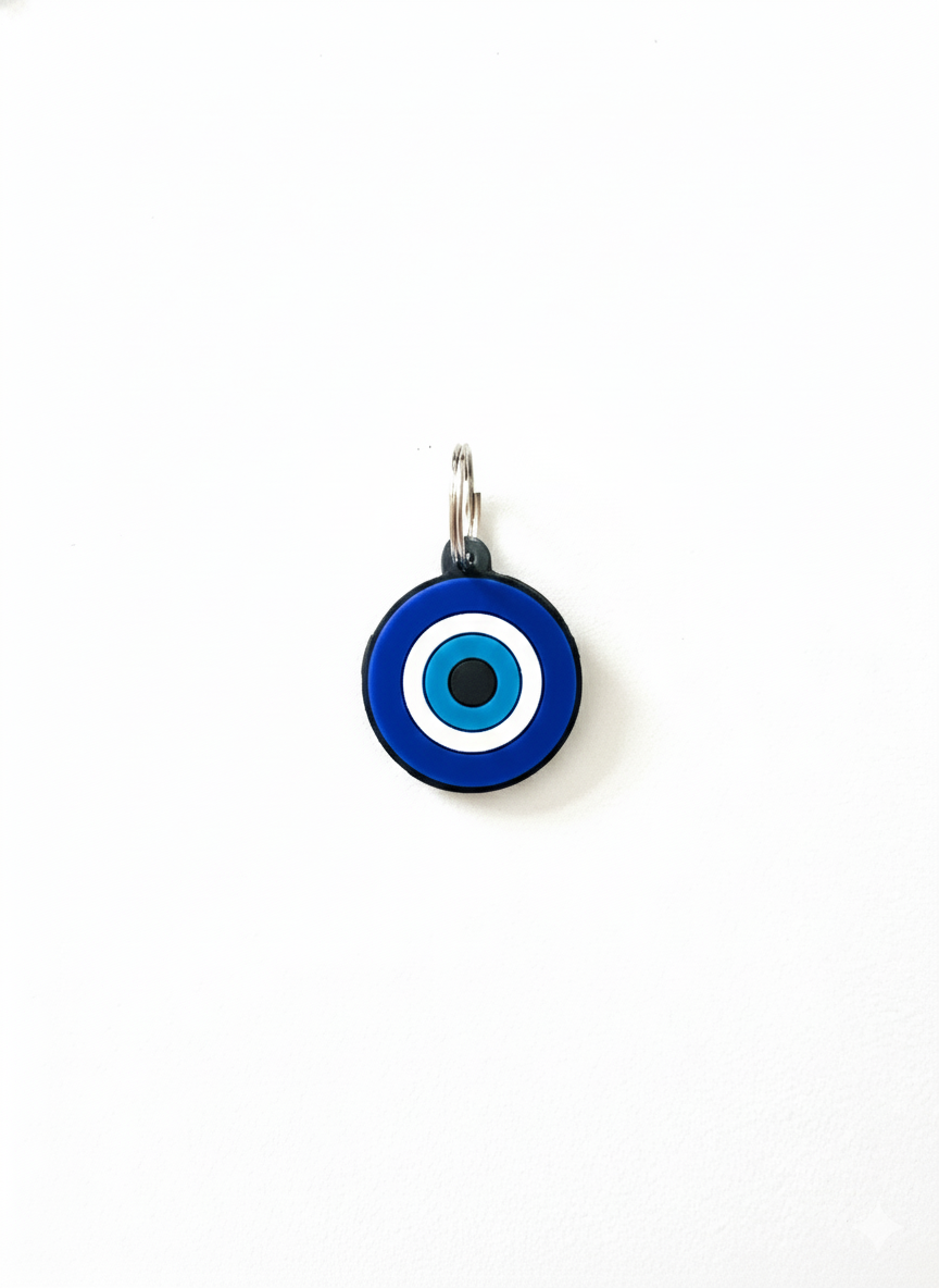 Evil Eye Dog Charm