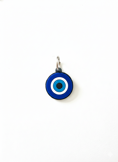 Evil Eye Dog Charm