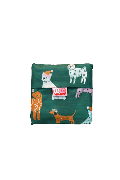 Holiday Dogs Reusable Tote