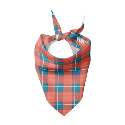 Holiday Plaid Dog Bandana